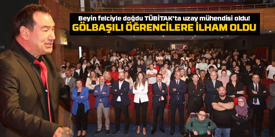 Beyin felciyle doğdu TÜBİTAK’ta uzay mühendisi oldu!