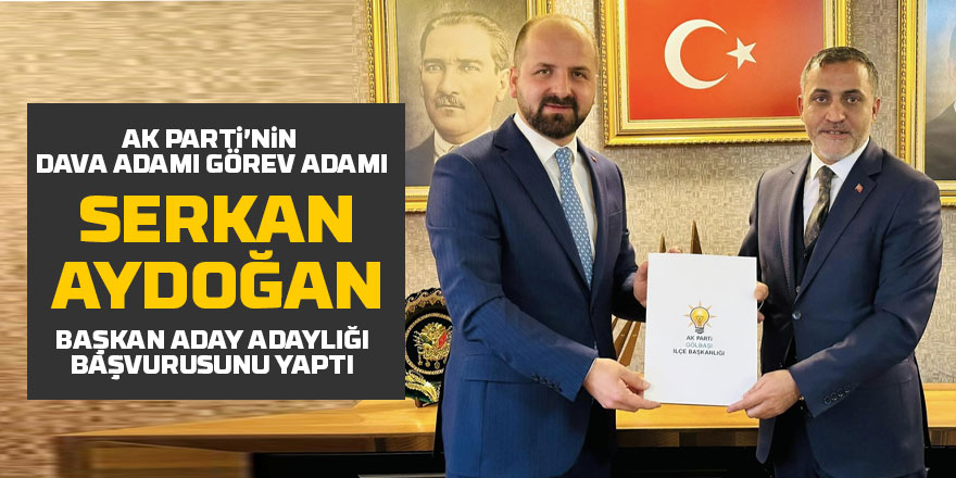 Serkan Aydoğan, Gölbaşı Belediye Başkanlığı İçin Aday Adaylığını Açıkladı