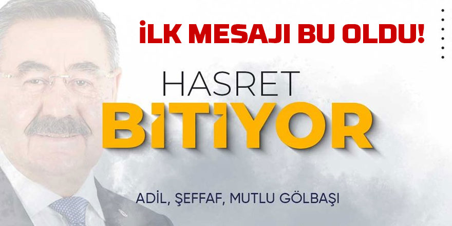 CHP'nin Başkan Adayı Odabaşı'ndan ilk mesaj: Hasret bitiyor
