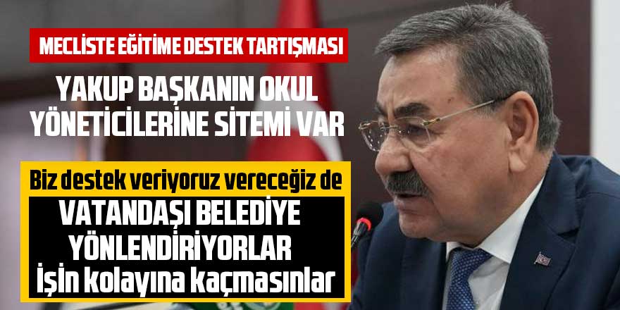 Odabaşı'ndan okul yöneticiler: İşin kolayına kaçmasınlar