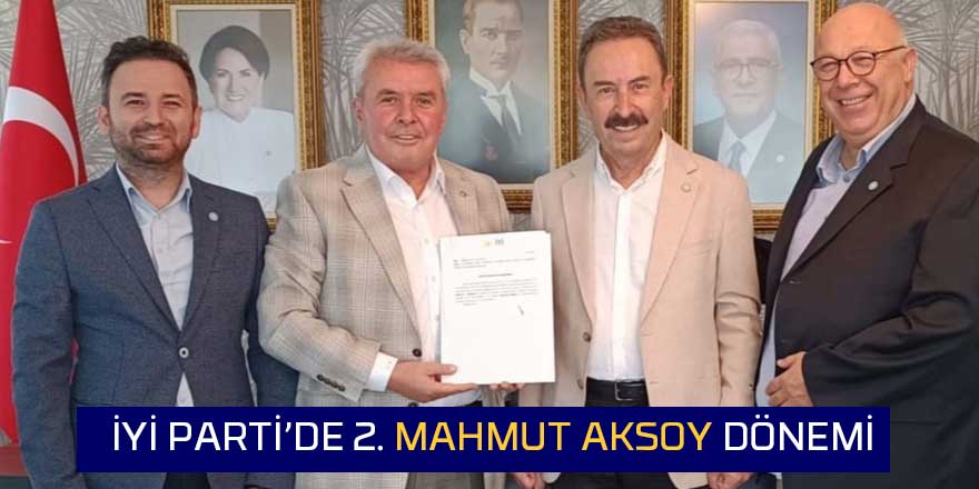 Mahmut Aksoy Yeniden İYİ Parti Gölbaşı İlçe Başkanı Oldu