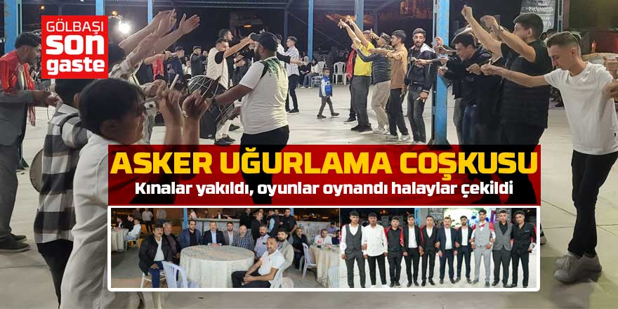 Karagedik Mahallesi’nde Asker Uğurlama Coşkusu