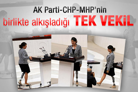 AKP'li ve MHP'li vekillerden de Şafak Pavey'e alkış