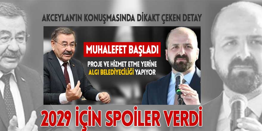 Akceylan 2029 için spoiler verdi