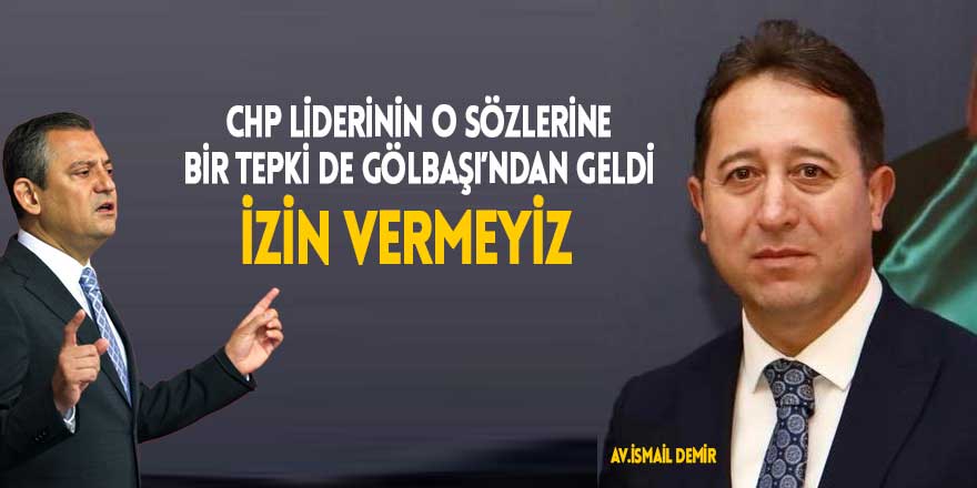 Av.İsmail Demir'den Özgür Özel'e tepki