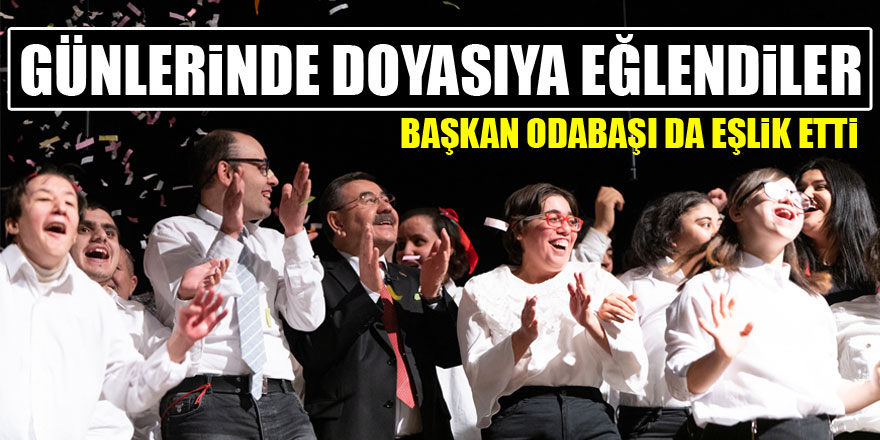 GÖLBAŞI’NDAKİ ÖZEL ÖĞRENCİLER ENGELLİLER GÜNÜ’NDE DOYASIYA EĞLENDİ