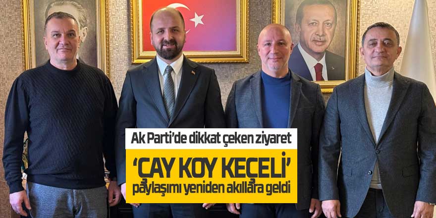 İsa Albut ve Zafer Çil'den Ak Parti'ye ziyaret