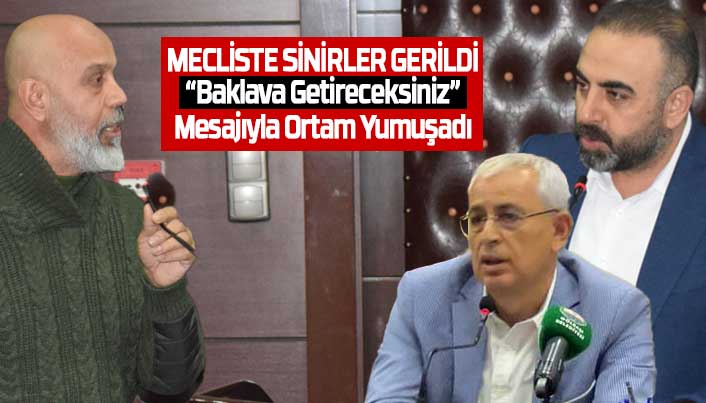 Meclis Başkanından meclis üyelerine 'En Tatlı Ceza'