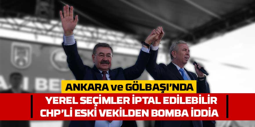 Yerel seçimler iptal edilir mi?