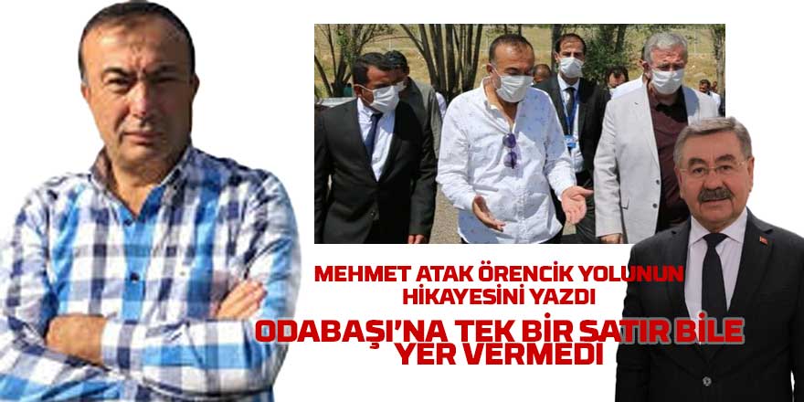Atak'tan Odabaşı'na ince gönderme
