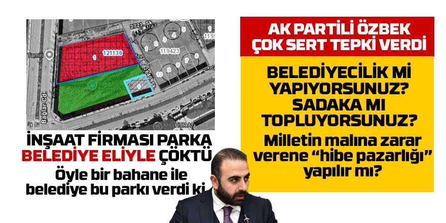 Gölbaşı Belediyesi’nde Skandal: Ceza Yerine “Park Hibesi” Pazarlığı