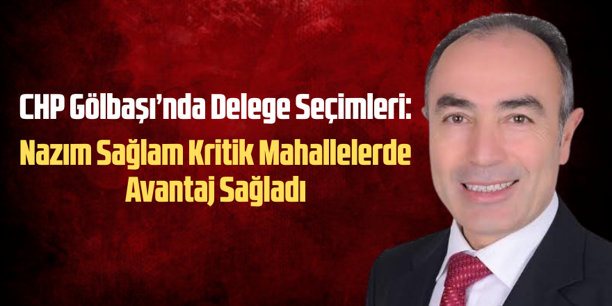 Nazım Sağlam farkı açtı