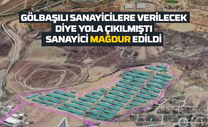 TOKİ’nin “İlk İşyerim” Projesi Gölbaşı’nda Başlıyor: Gölbaşılı Sanayici Mağdur Oldu