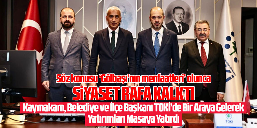 Gölbaşı’nda Uyumu ve İş Birliğini Gösterdi