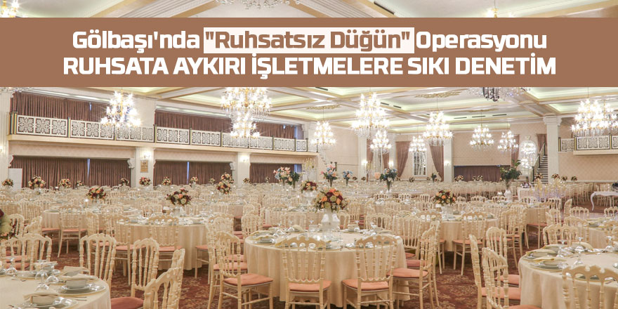 Ruhsata Aykırı İşletmelere Sıkı Denetim