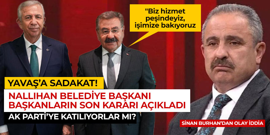 Transfer bilmecesi.. Odabaşı Ak Parti'ye mi katılıyor?