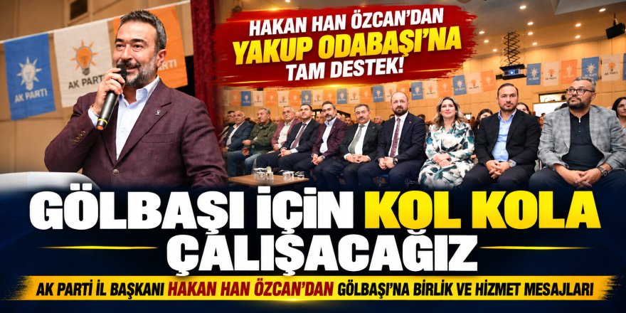 Gölbaşı Danışma Meclisi’nde Birlik ve Hizmet Vurgusu: "Gölbaşı’na Eser Kazandırmak İçin Kol Kola Çalışacağız"