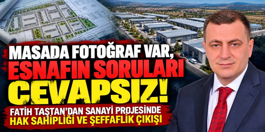 Fatih Taştan: O DÜKKANLAR GÖLBAŞILI USTANIN HAKKIDIR!