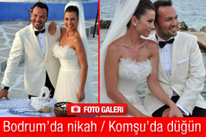 Gökçe ve Ali Yunanistan'da iki gün iki gece düğün yaptı