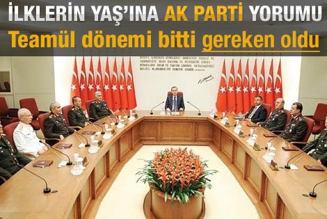 YAŞ'taki yeni düzene AK Parti yorumu