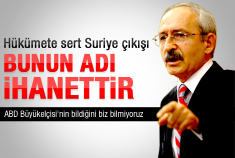 Kılıçdaroğlu: Başbakan sokak ağzıyla konuşmasın
