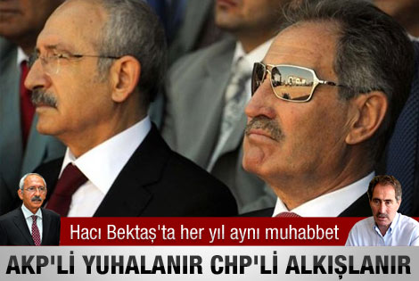 Taraf'tan Kılıçdaroğlu'na Hacıbektaş tepkisi: Edep ya hu