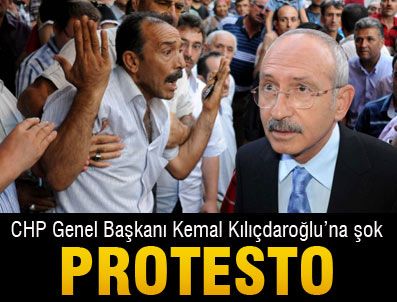 Kemal Kılıçdaroğlu'na şok protesto