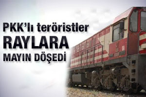PKK yük trenine saldırdı