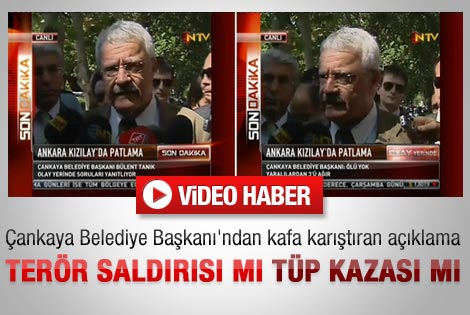 Çankaya Belediye Başkanı'ndan patlama açıklaması