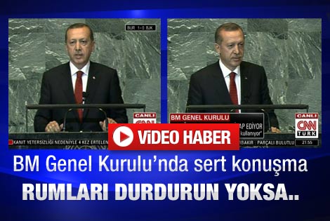 Erdoğan BM Genel Kurulu'nda konuştu