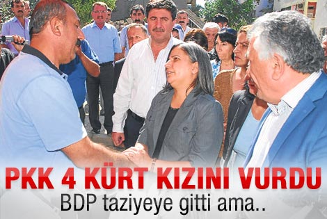 Kızını kaybeden baba BDP'lileri törende görmek istemedi