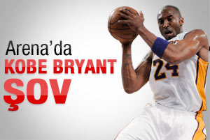 Arena’da Kobe Bryant şov