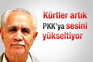 Kürtler artık PKK'ya karşı sesini yükseltiyor