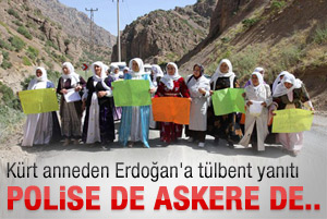 Kürt anneden Erdoğan'ın sözlerine yanıt