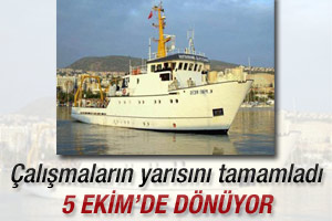 Piri Reis 5 Ekim'de dönüyor