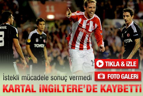 Kartal İngiltere'de kaybetti