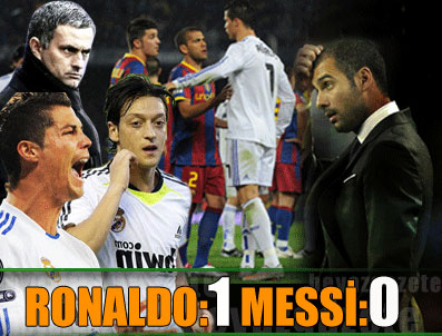 Ronaldo, Barcelona'yı yıktı