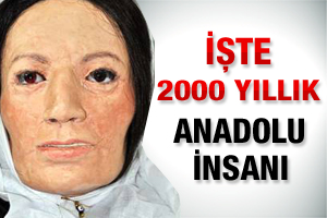 2 bin yıllık iskelete can geldi