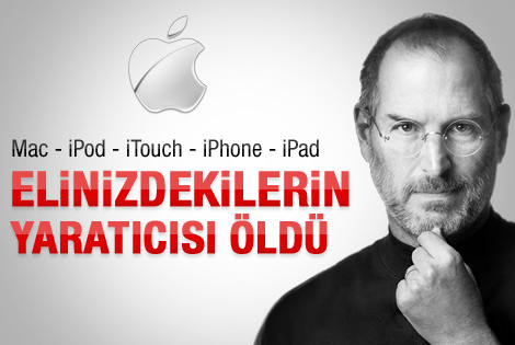 Apple'nin efsane CEO'su Steve Jobs öldü
