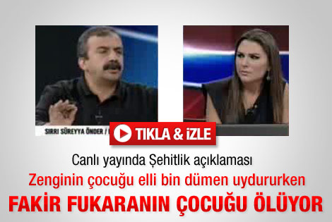Sırrı Süreyya Önder'den şehitlik açıklaması – İzle