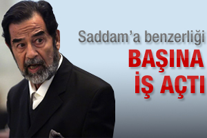 Saddam'a benzeyen kişiye porno tuzağı