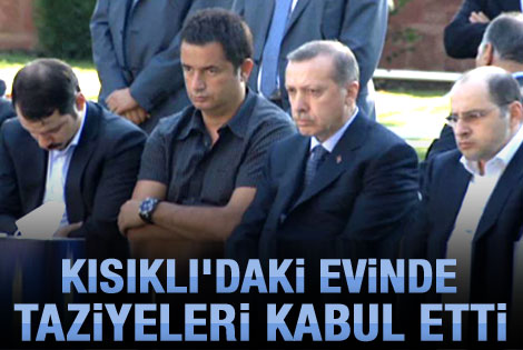 Başbakan Erdoğan taziyeleri kabul etti