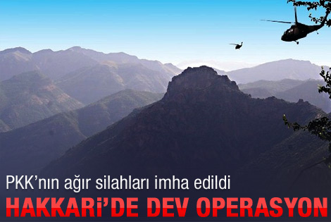 Hakkari'de PKK'ya büyük darbe