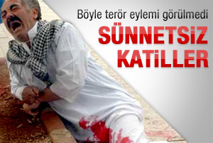 Emekli polisten şaşırtan terör protestosu