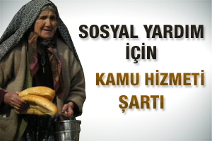 Yan gelip yatana sosyal yardım yok