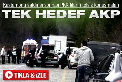 PKK'lı teröristlerin telsiz konuşmaları
