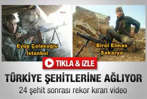 24 şehidin yürek dağlayan klibi - İzle