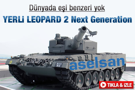 ASELSAN yerli tank Leopard'ı yeniledi
