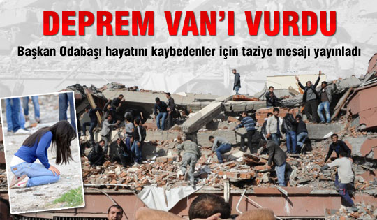 Odabaşı hüzne ortak oldu