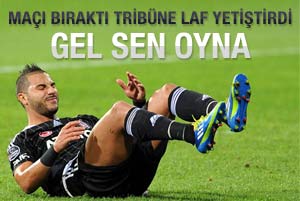 Quaresma taraftar ile atıştı